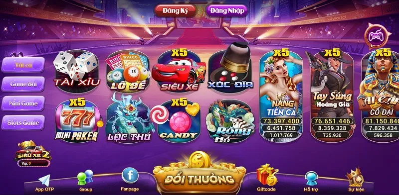 Kho game không giới hạn, đa dạng sản phẩm