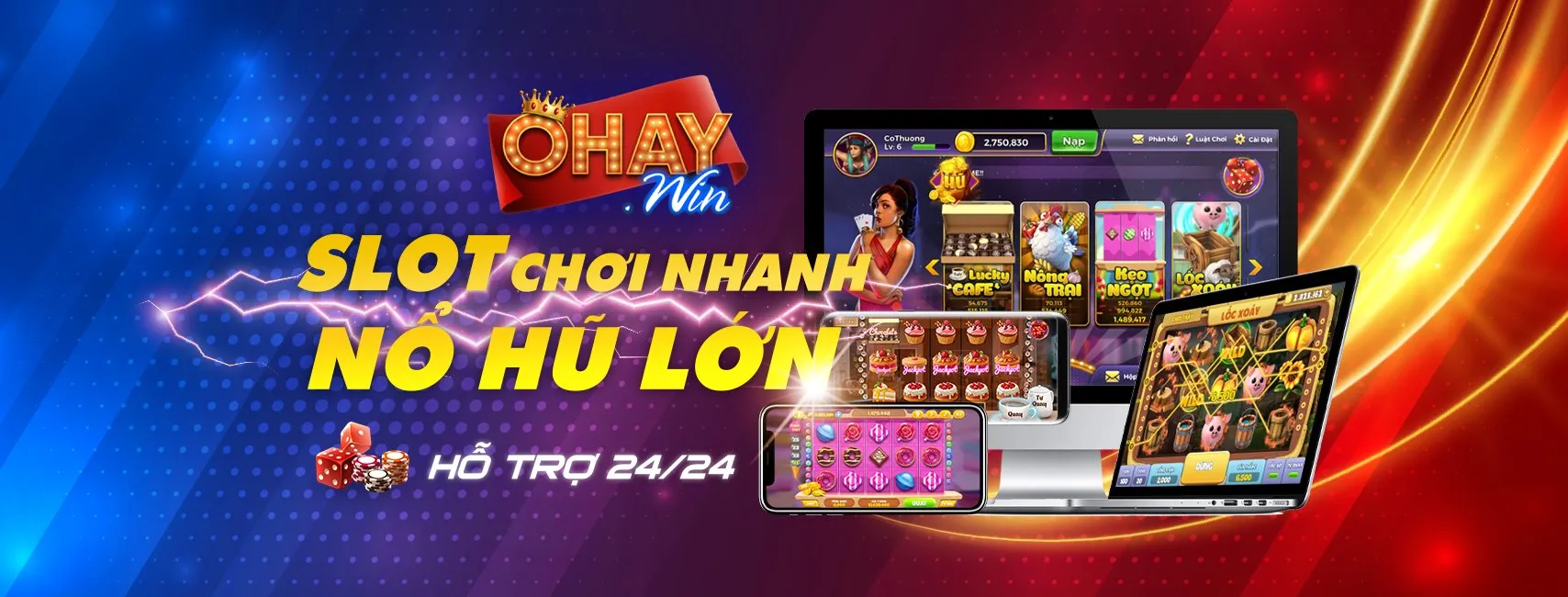 Ohay - Đồng hành cùng cổng game được yêu thích nhất thị trường